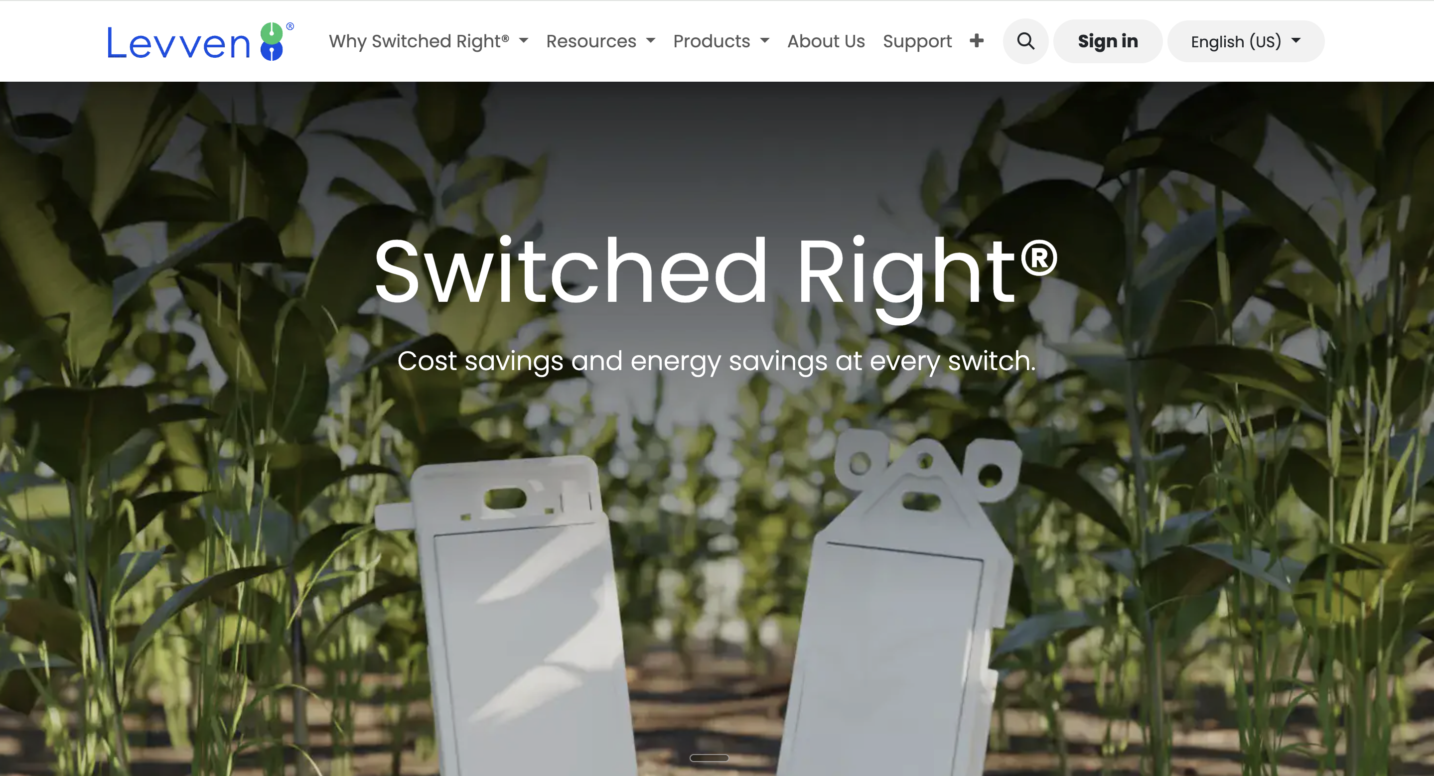 Levven smart home app and device control screens 1